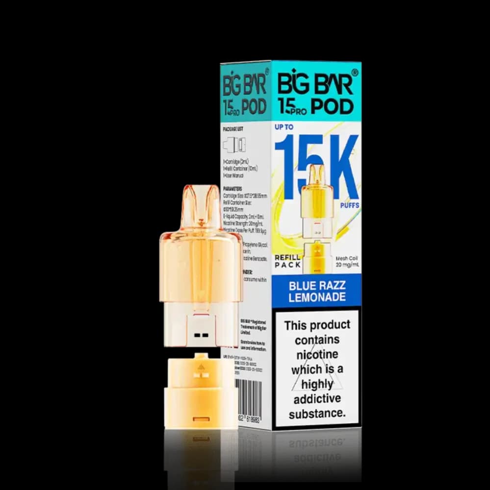 Big Bar Pro 15k Refill Pods