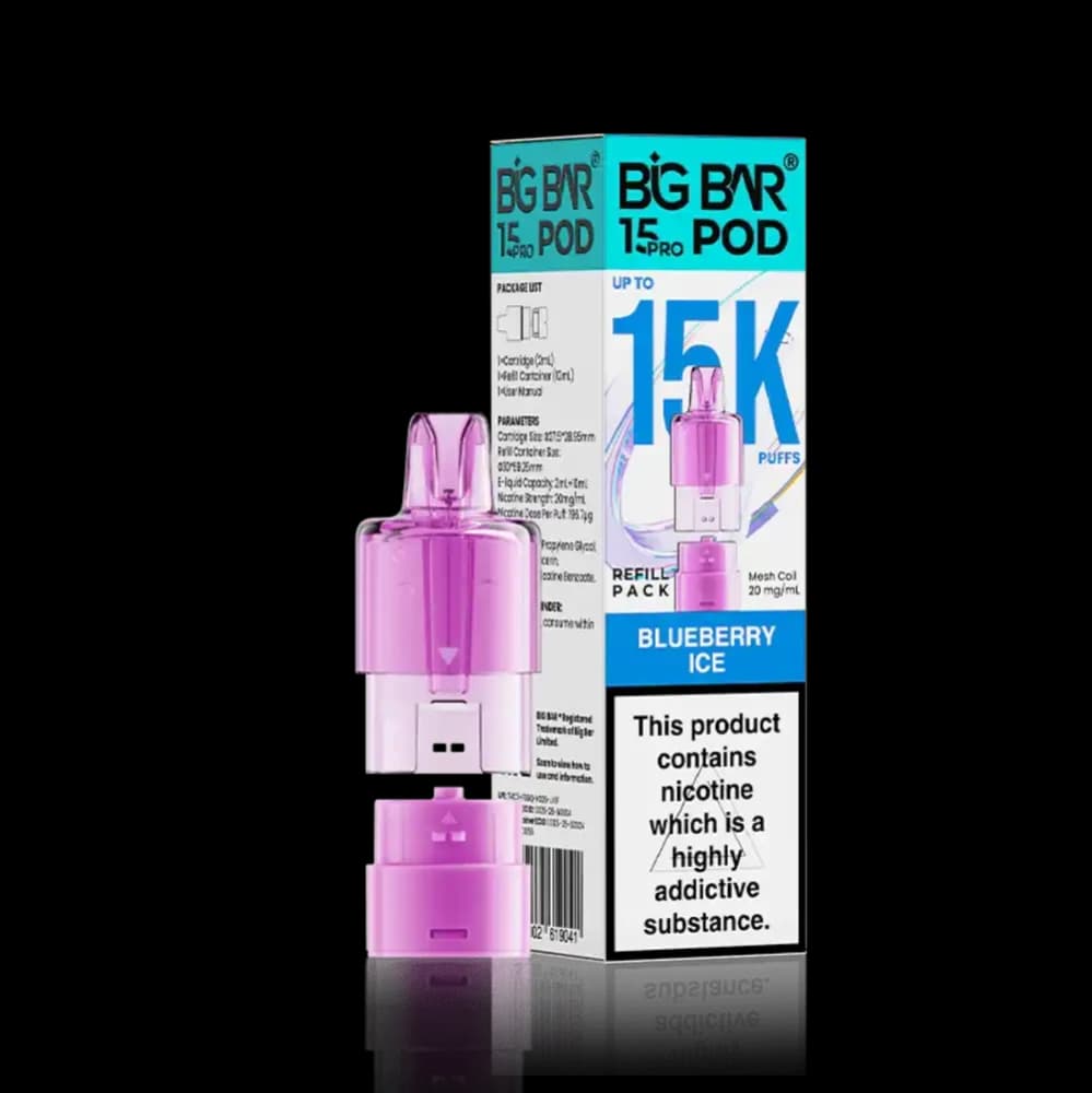 Big Bar Pro 15k Refill Pods