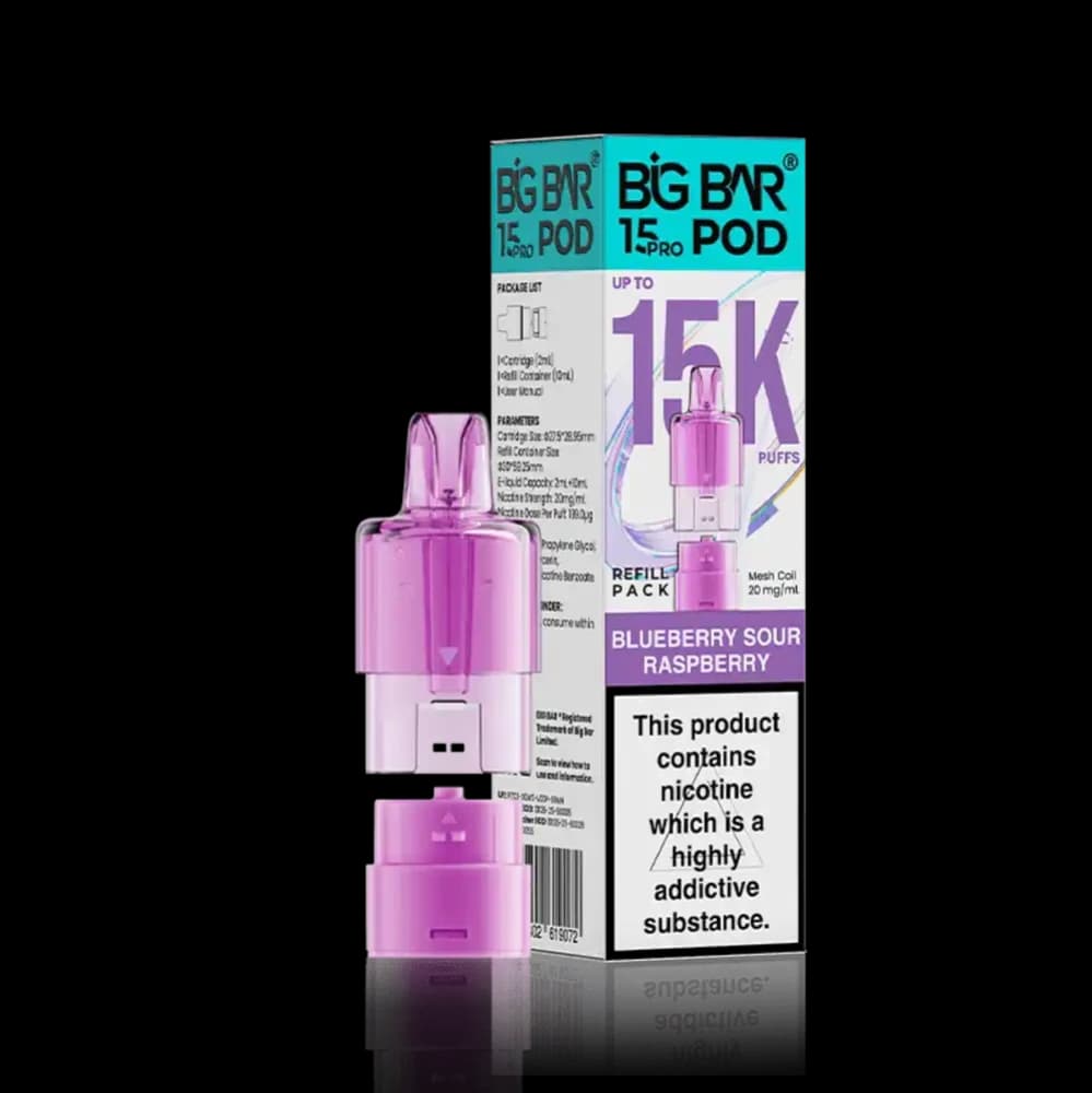Big Bar Pro 15k Refill Pods