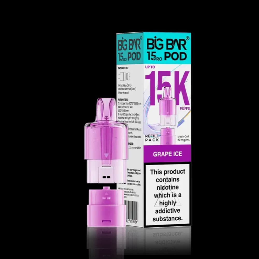 Big Bar Pro 15k Refill Pods