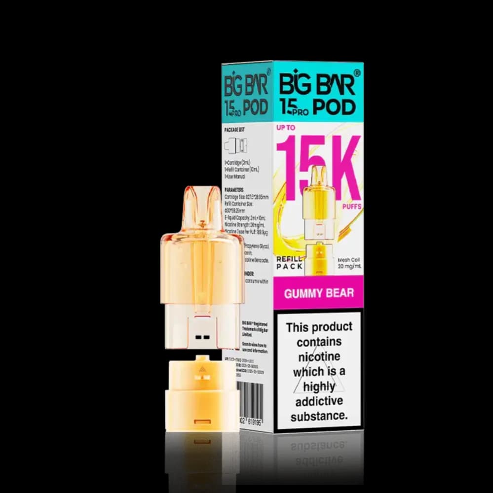 Big Bar Pro 15k Refill Pods