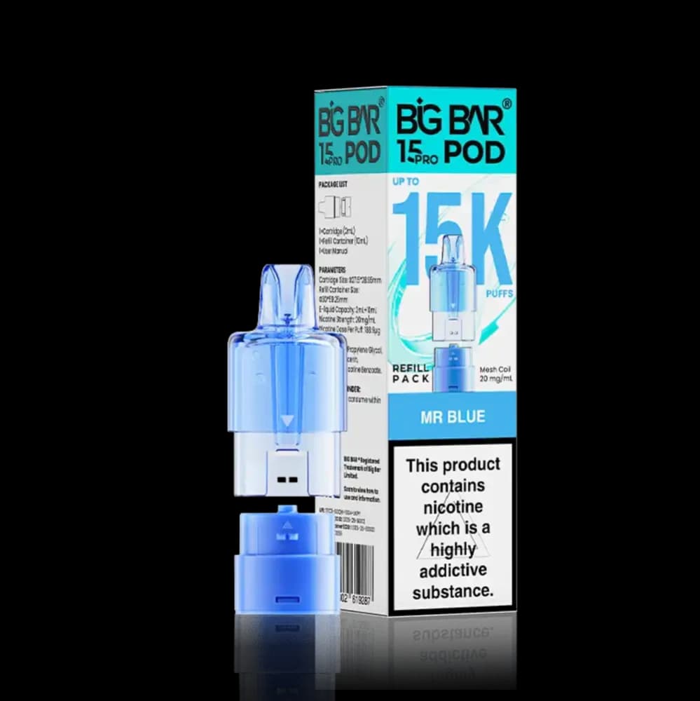 Big Bar Pro 15k Refill Pods