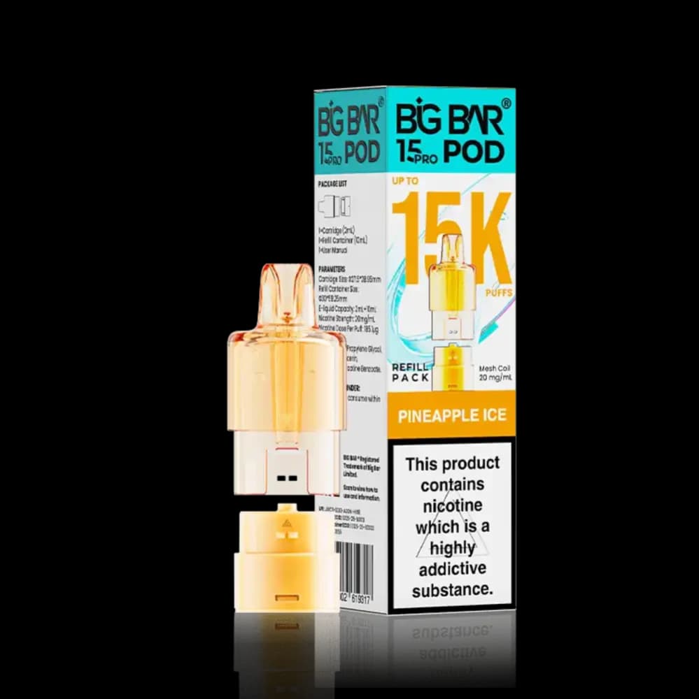 Big Bar Pro 15k Refill Pods