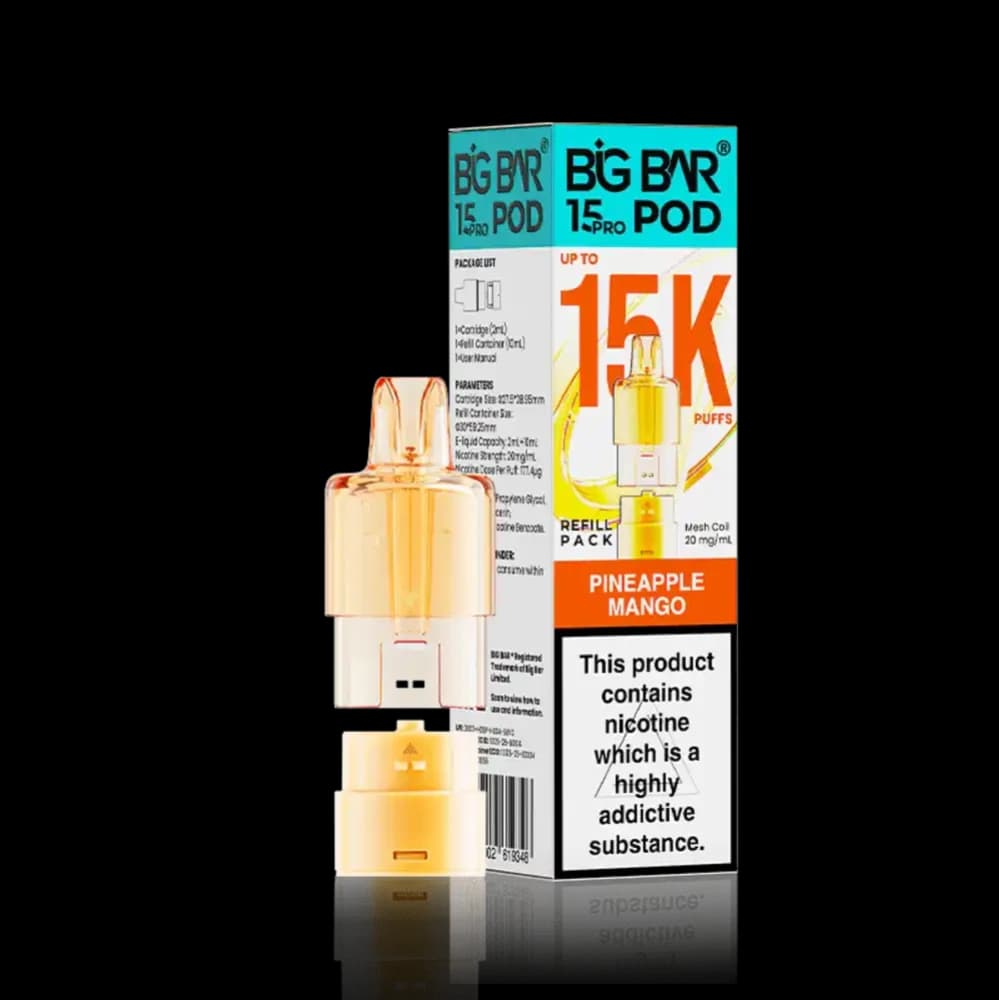 Big Bar Pro 15k Refill Pods