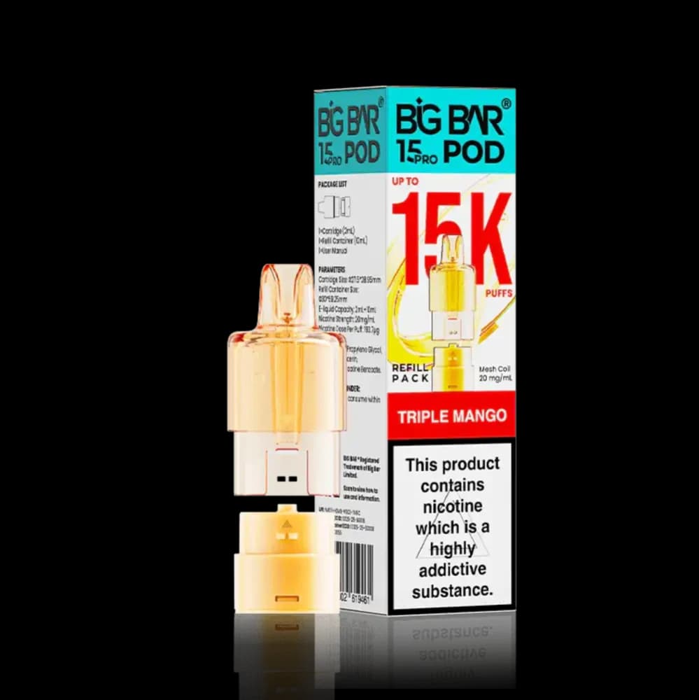 Big Bar Pro 15k Refill Pods