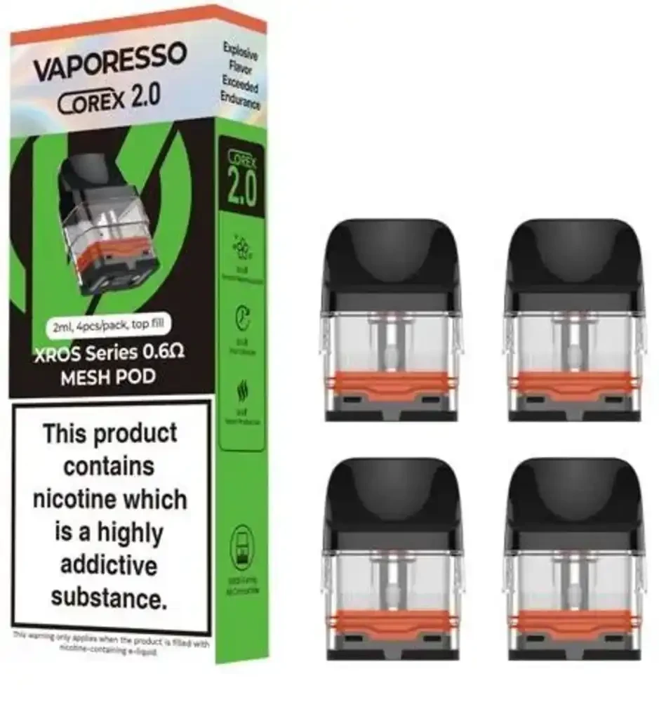 Vaporesso Xros Corex 2.0 Replacement Pods 4 Packs
