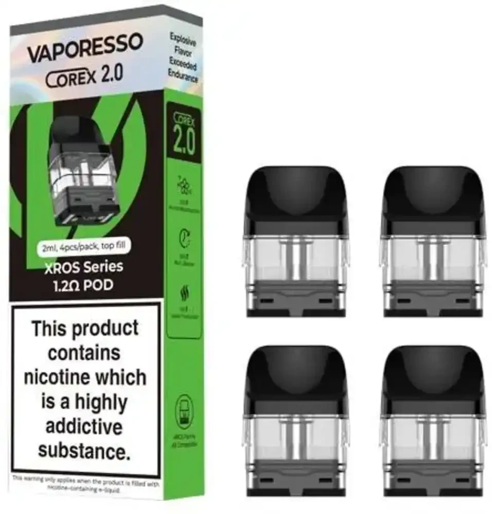 Vaporesso Xros Corex 2.0 Replacement Pods 4 Packs