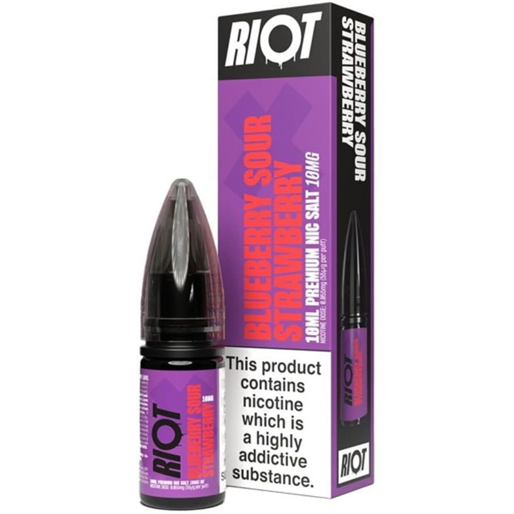 Riot X Nic Salts e liquids 10ml