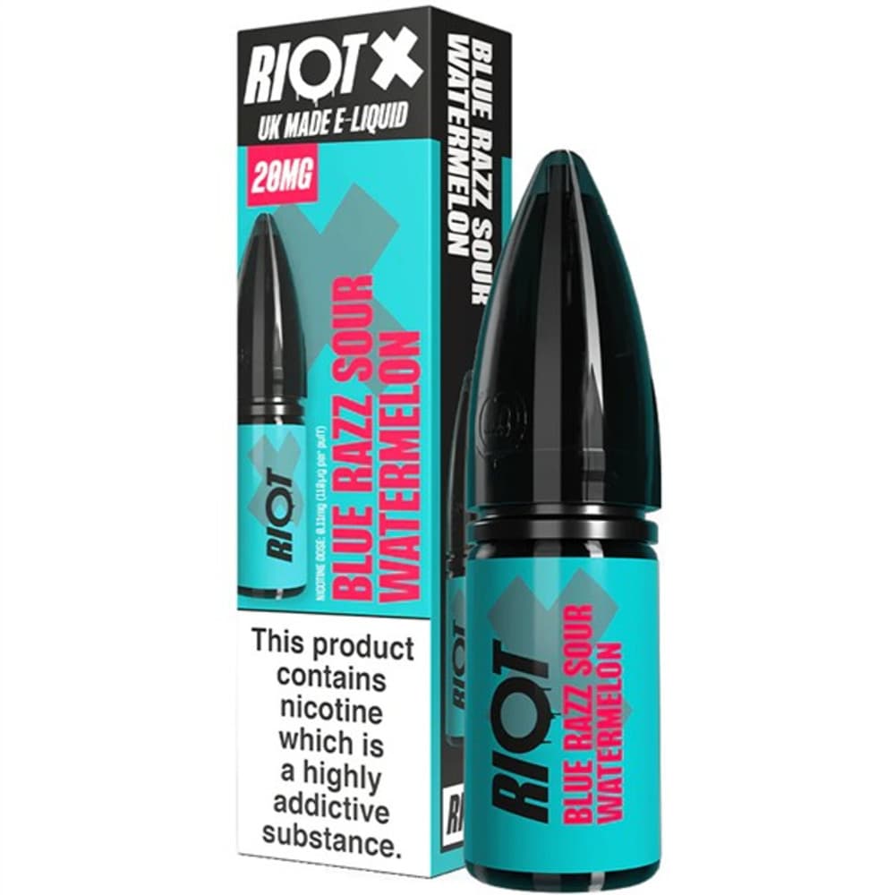 Riot X Nic Salts e liquids 10ml