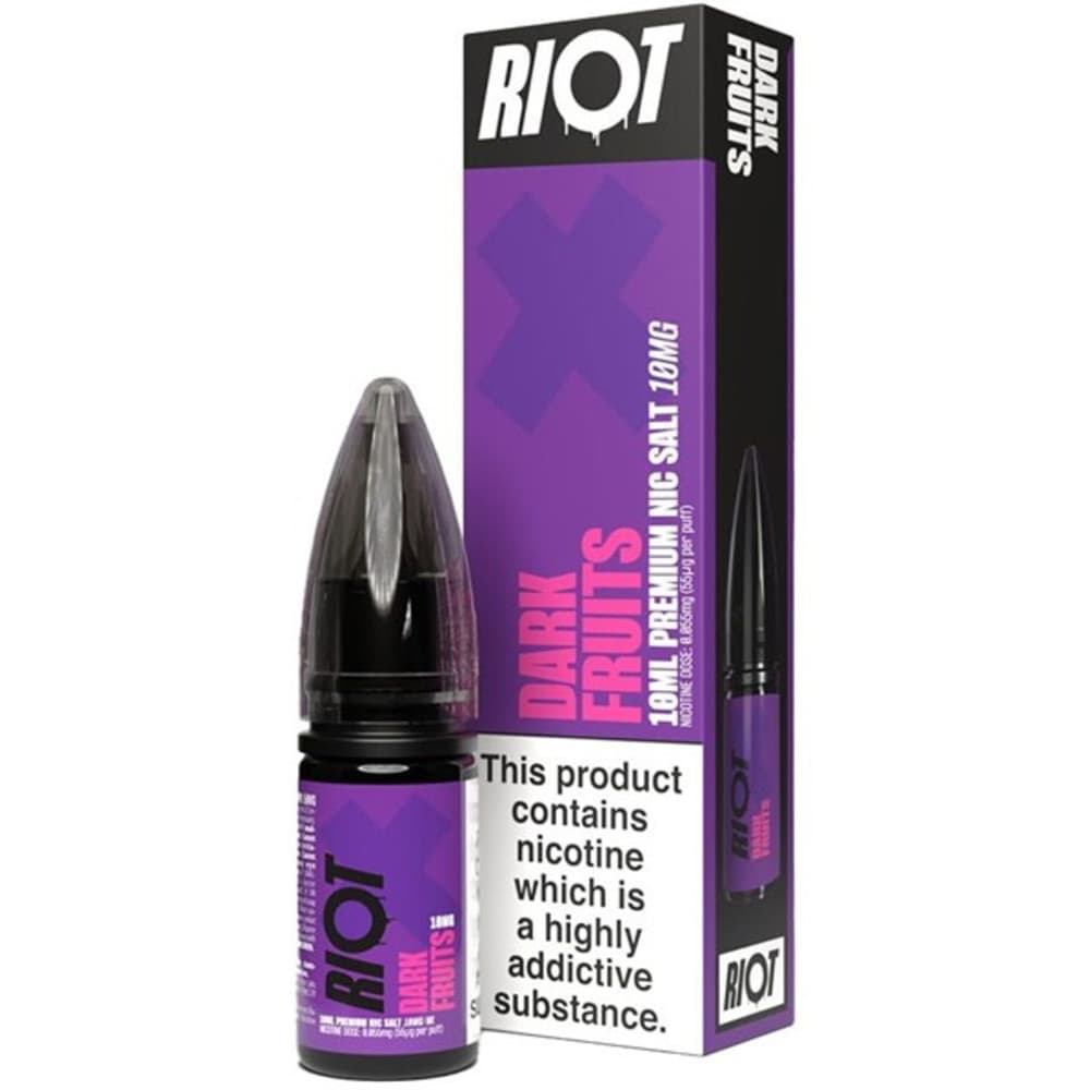 Riot X Nic Salts e liquids 10ml