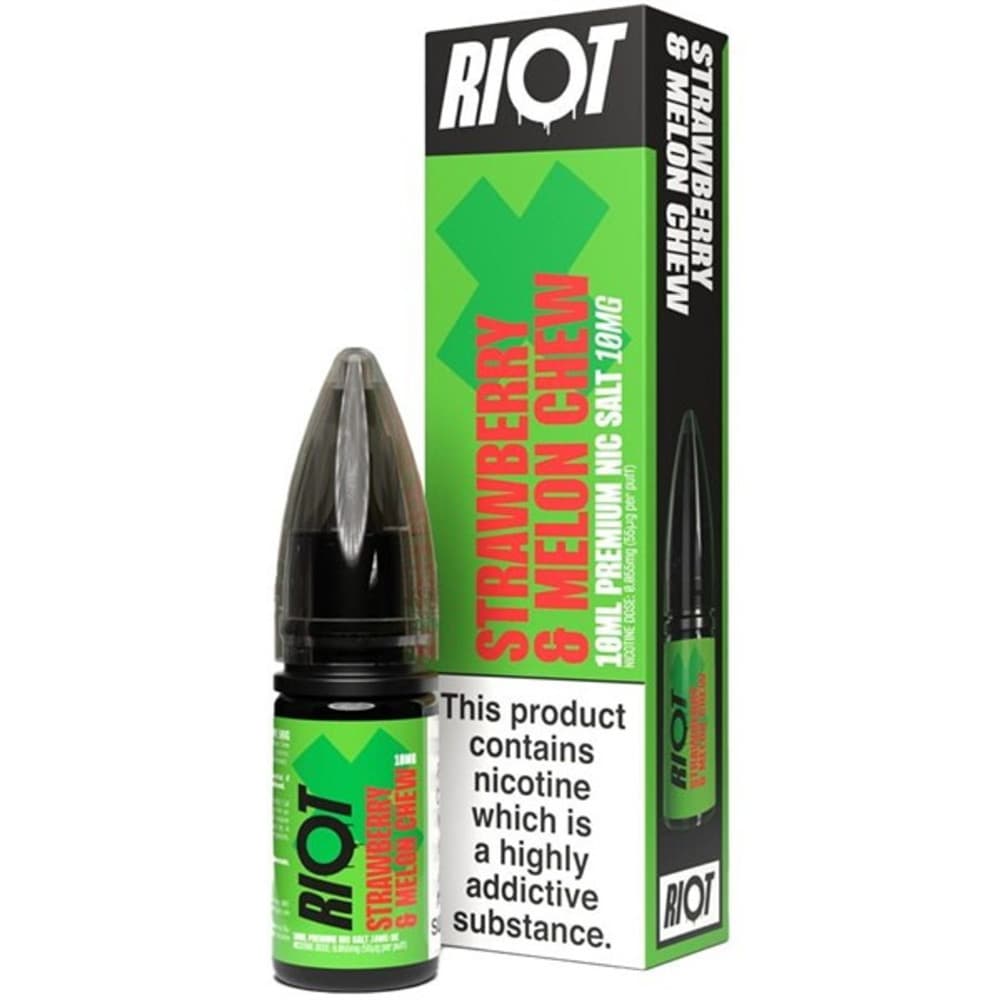 Riot X Nic Salts e liquids 10ml
