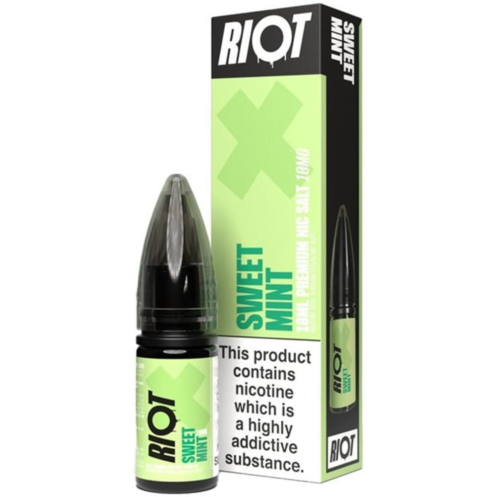 Riot X Nic Salts e liquids 10ml