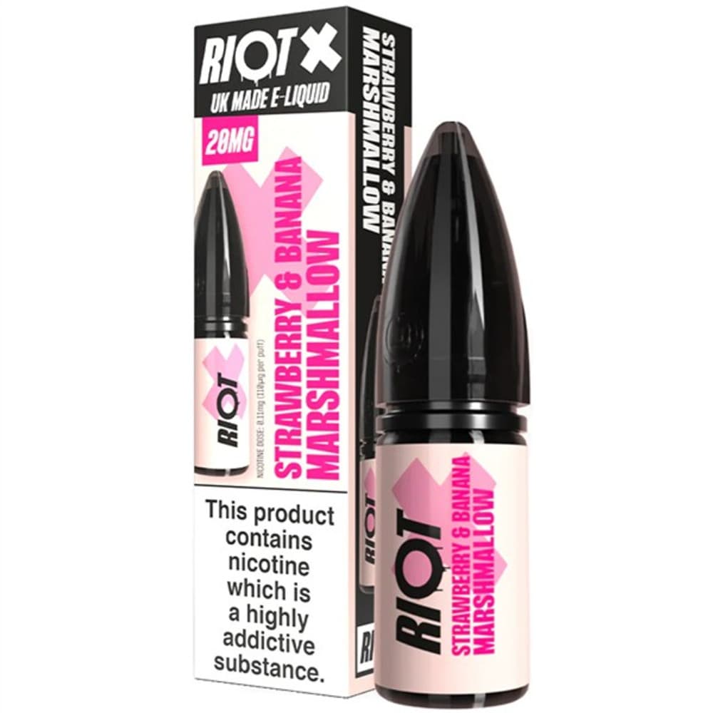 Riot X Nic Salts e liquids 10ml