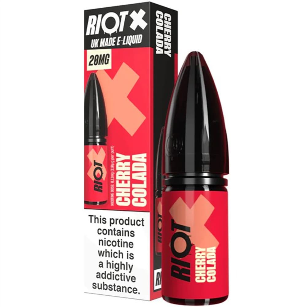 Riot X Nic Salts e liquids 10ml