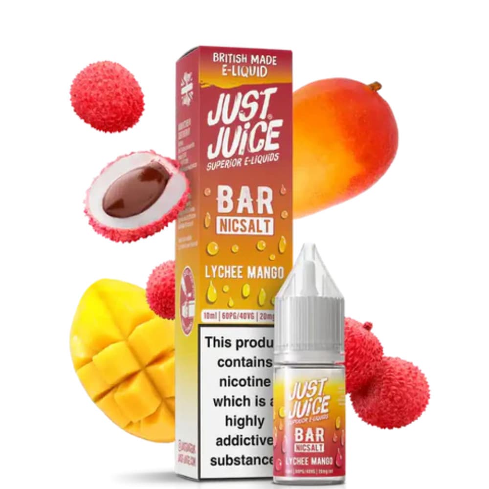 Just Juice Bar Nic Salts e liquids 10ml