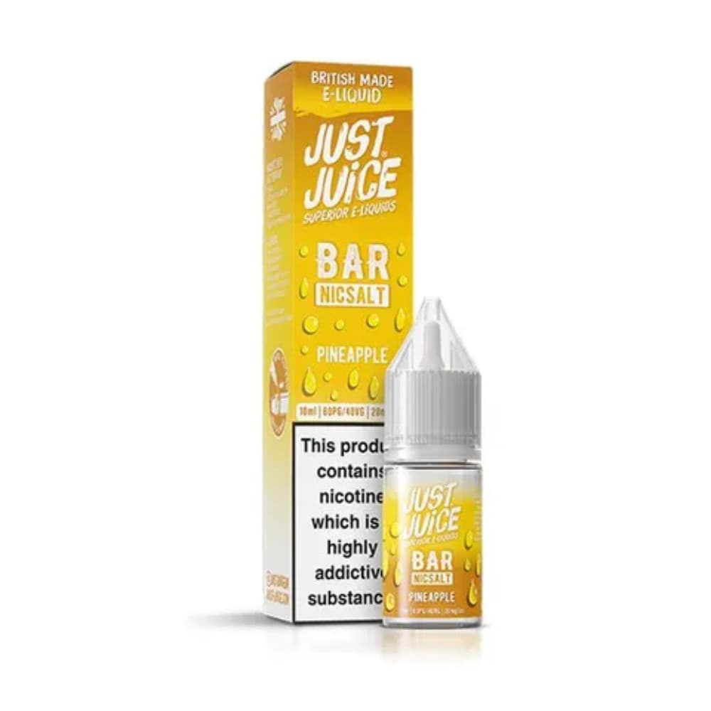 Just Juice Bar Nic Salts e liquids 10ml