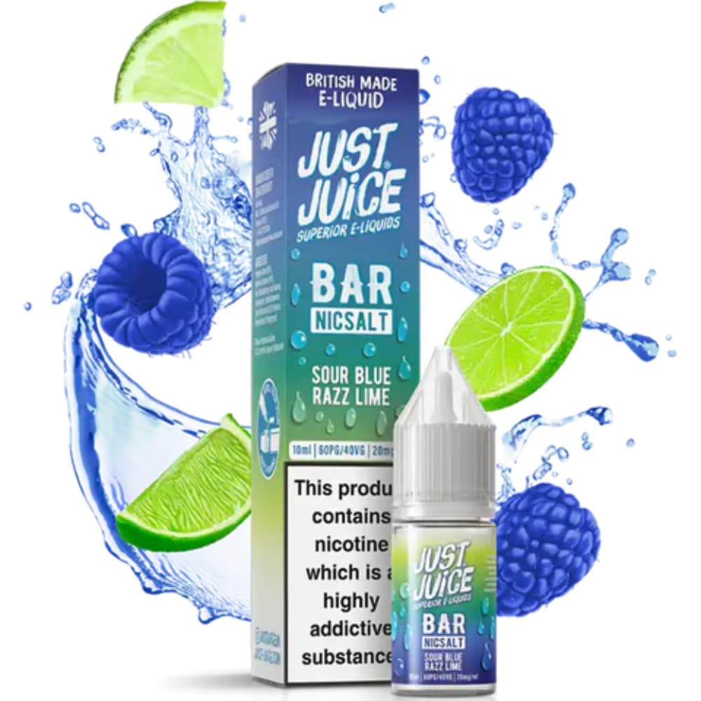 Just Juice Bar Nic Salts e liquids 10ml