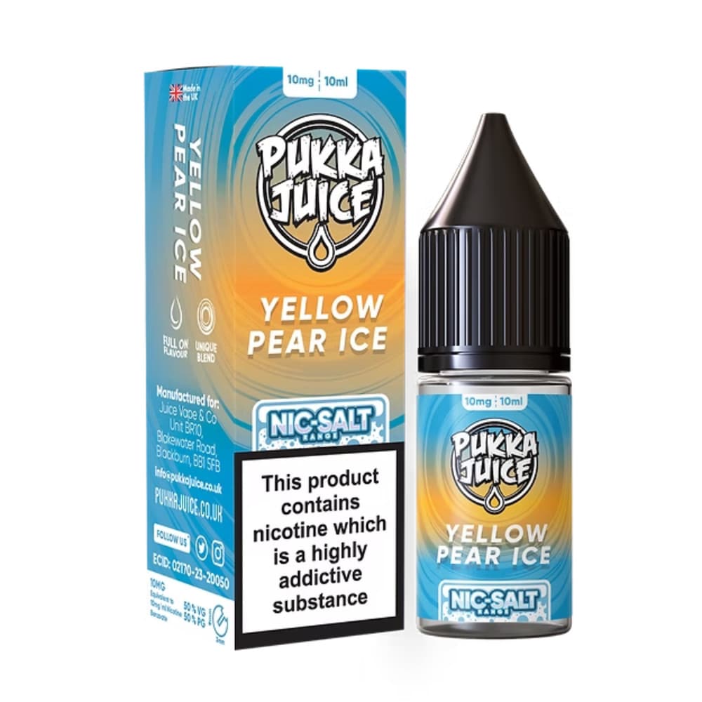 Pukka Juice Nic Salts e liquids 10ml
