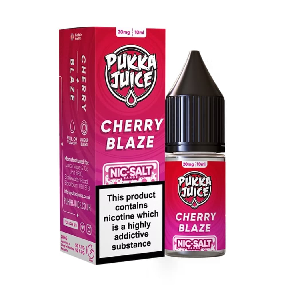 Pukka Juice Nic Salts e liquids 10ml