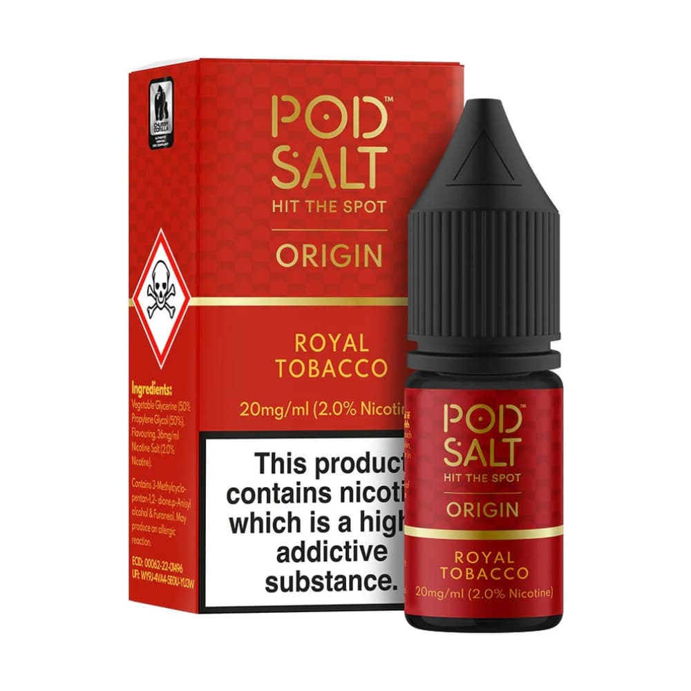 Pod Salt Origin Nic Salts e liquids 10ml