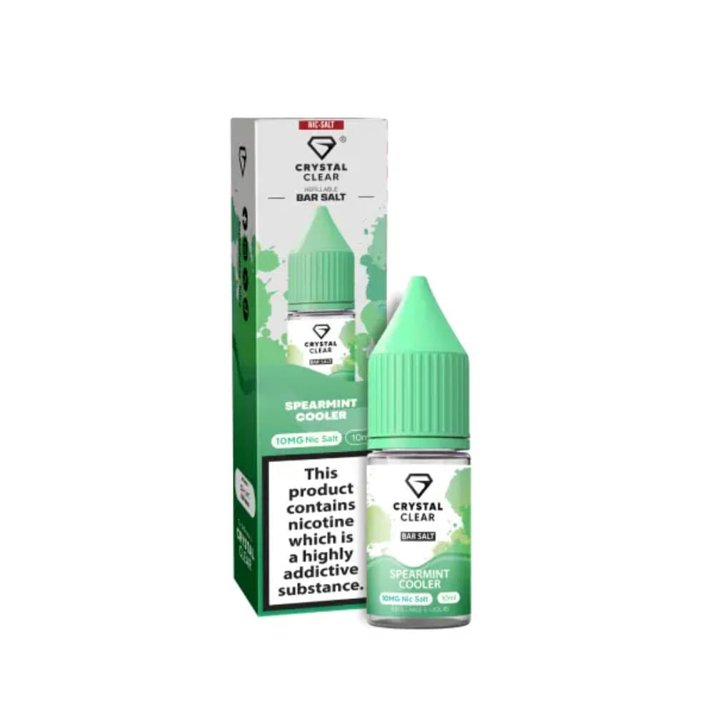 Crystal Clear Nic Salts e liquids 10ml