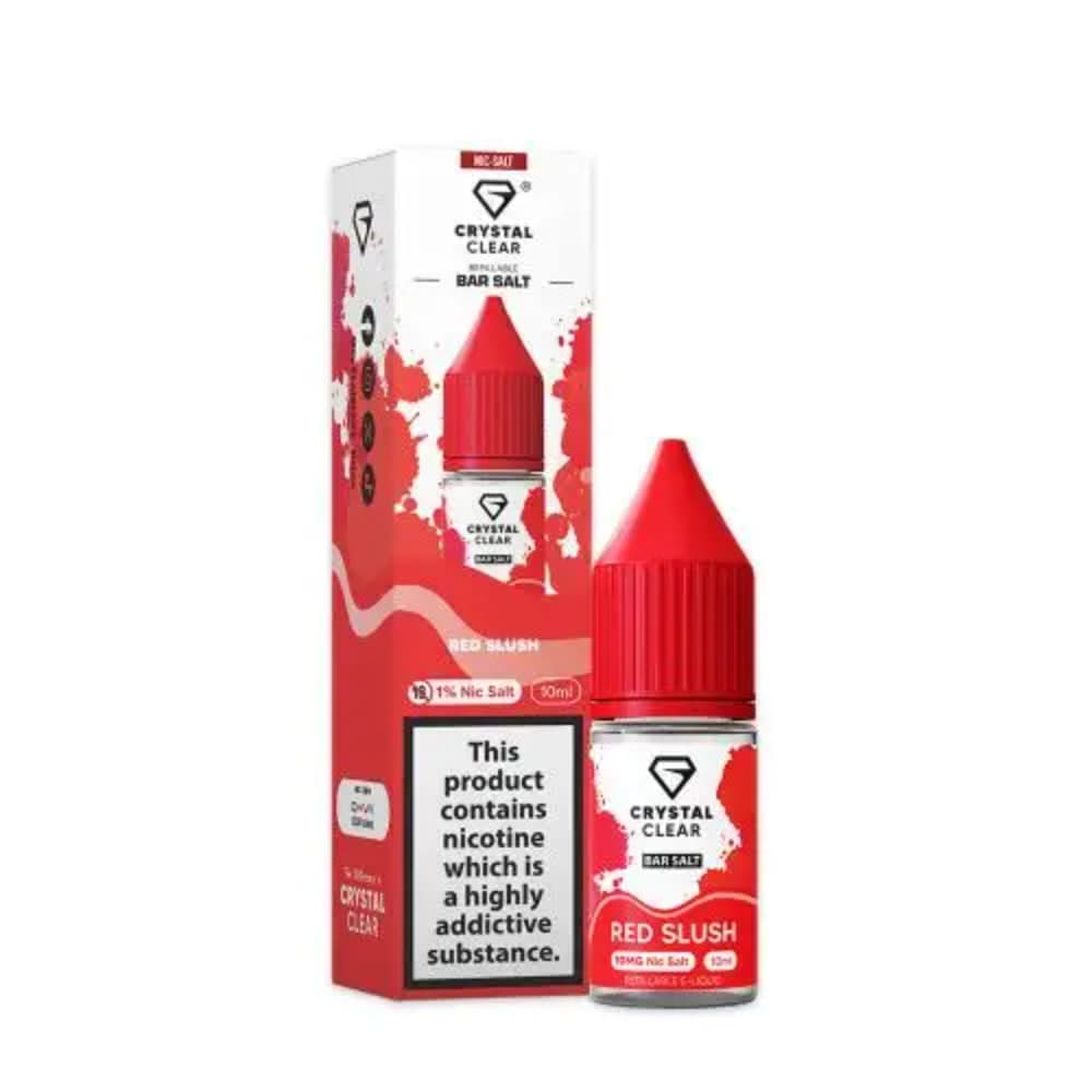 Crystal Clear Nic Salts e liquids 10ml