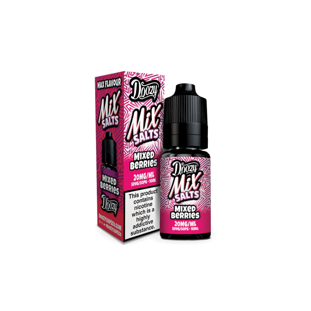 Doozy Mix Nic Salts 10ml e liquids 10ml