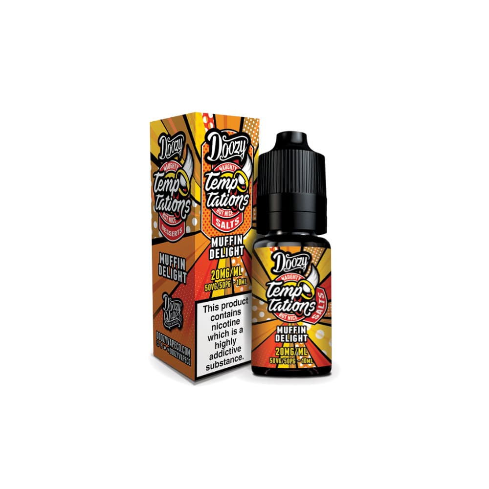 Doozy Temptation Nic Salts e liquids 10ml