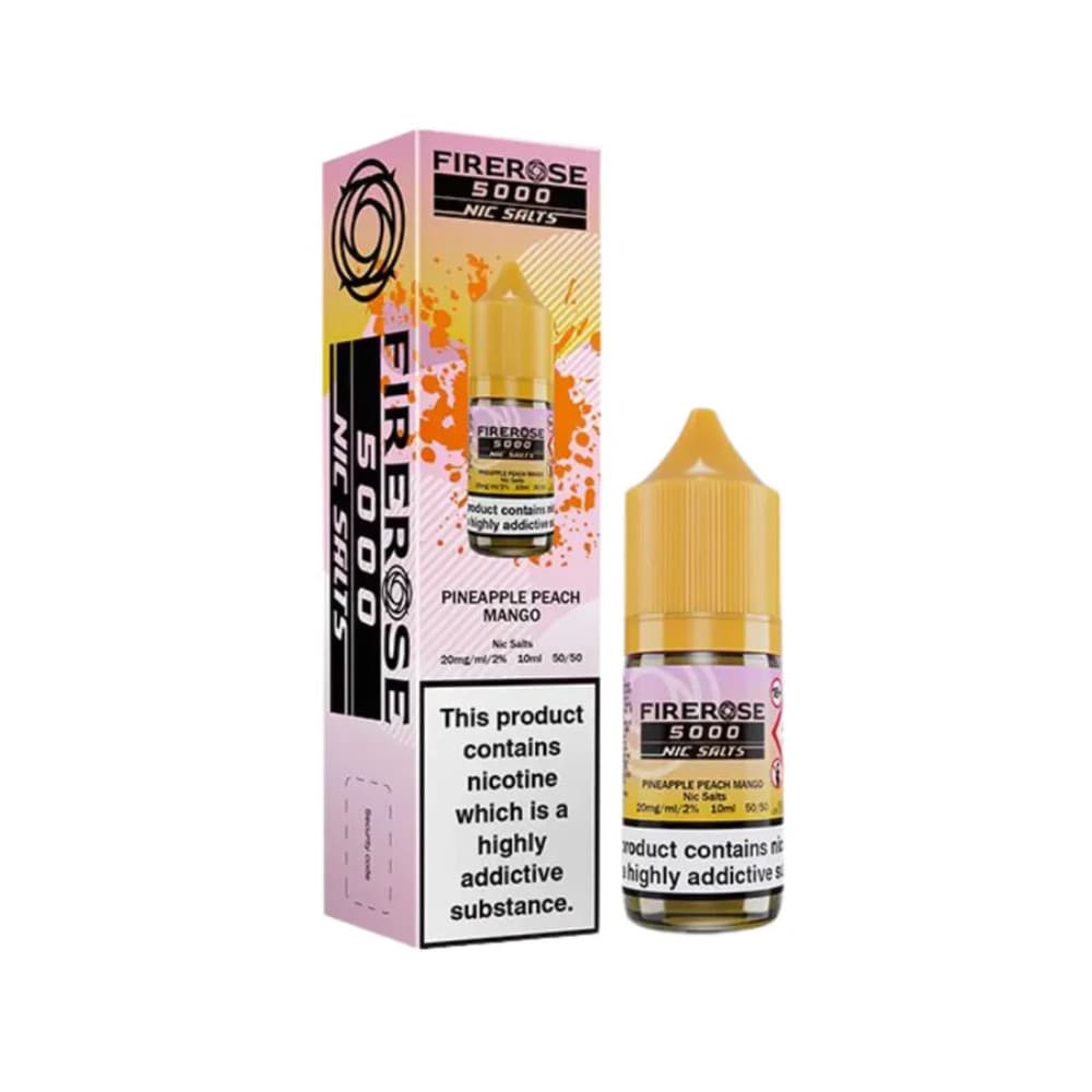 Firerose 5000 Nic Salts e liquids 10ml