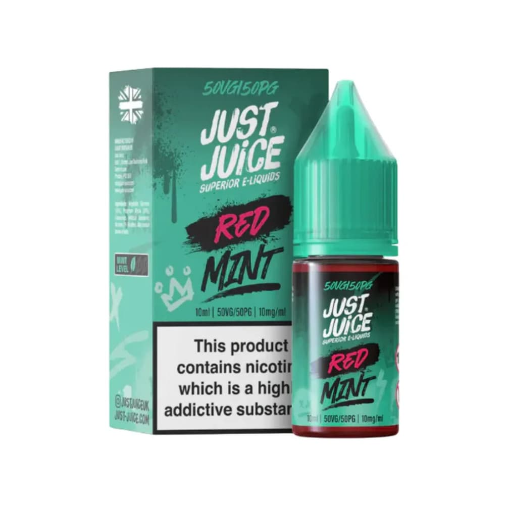 Just Juice Mint Nic Salts e liquids 10ml