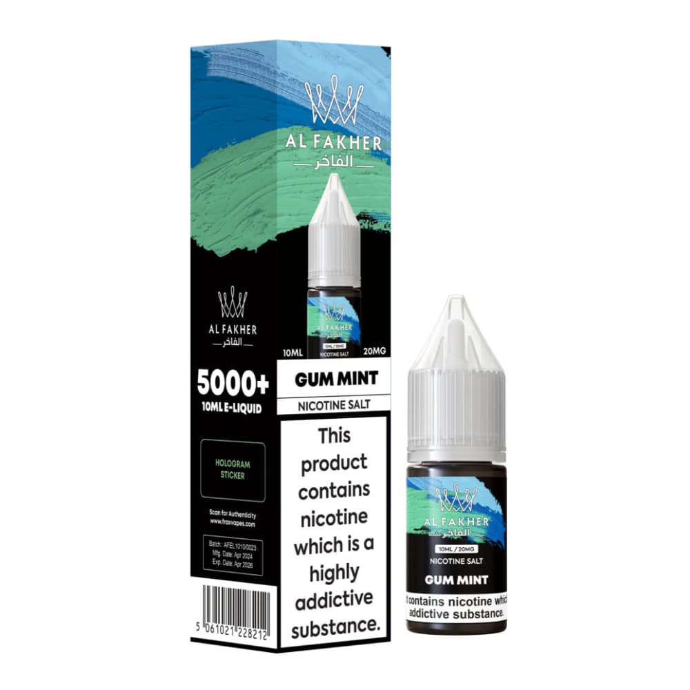 Al Fakher Nic Salts e liquids 10ml