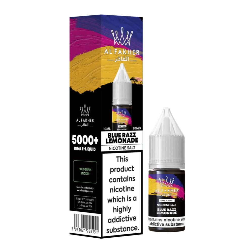 Al Fakher Nic Salts e liquids 10ml
