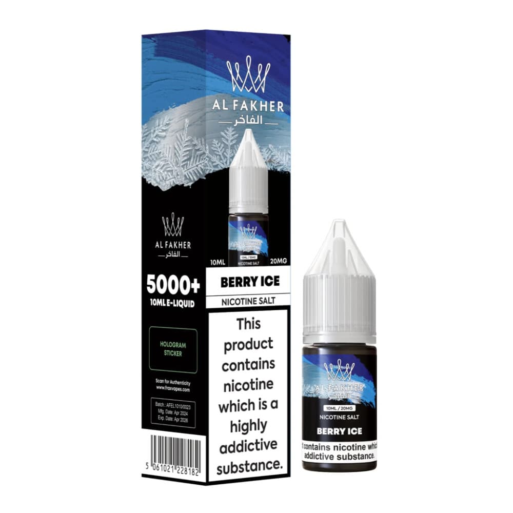 Al Fakher Nic Salts e liquids 10ml