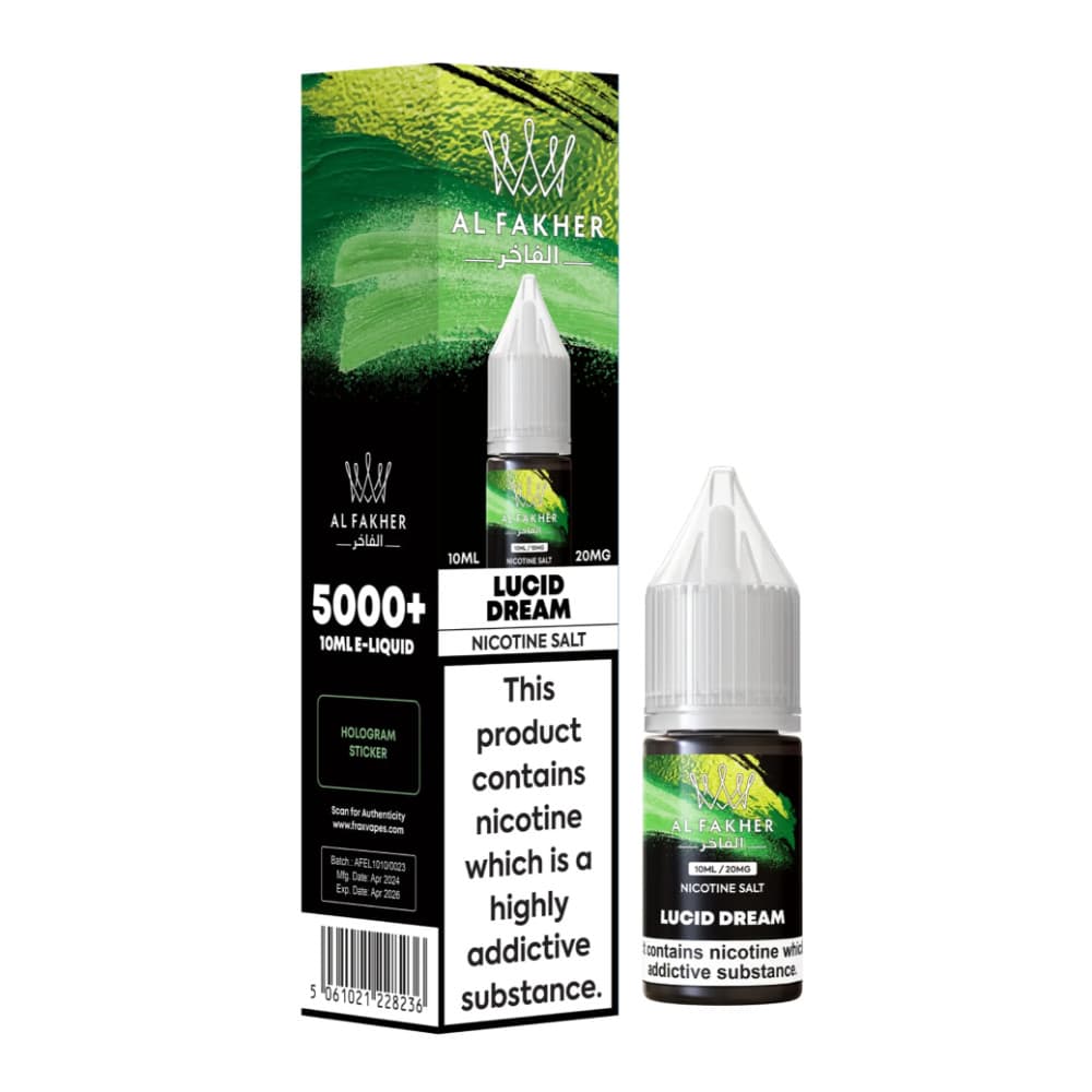 Al Fakher Nic Salts e liquids 10ml