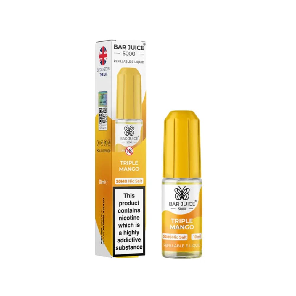 Bar Juice Nic Salts E-Liquids 10ml