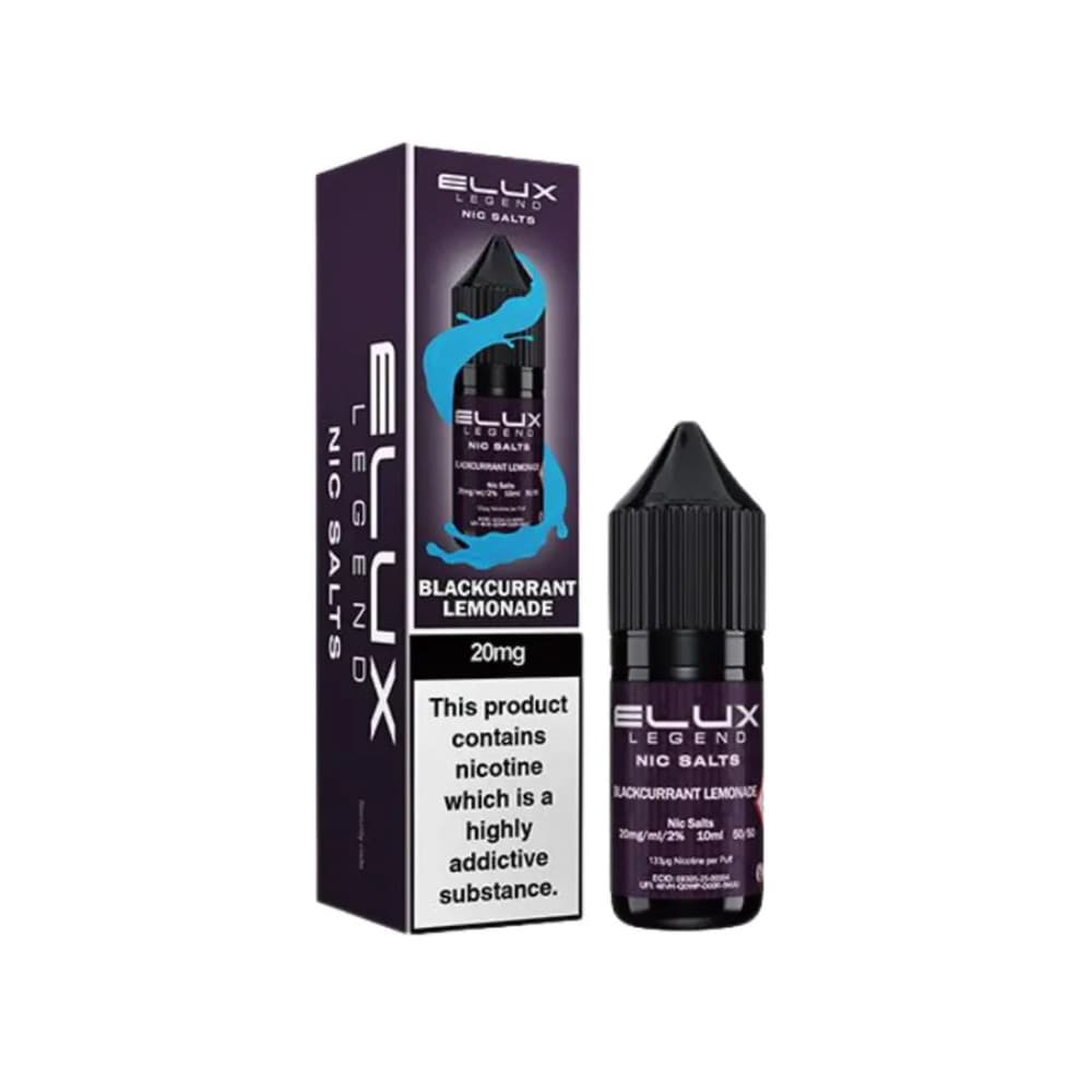Elux Legend Nic Salts E-Liquids 10ml