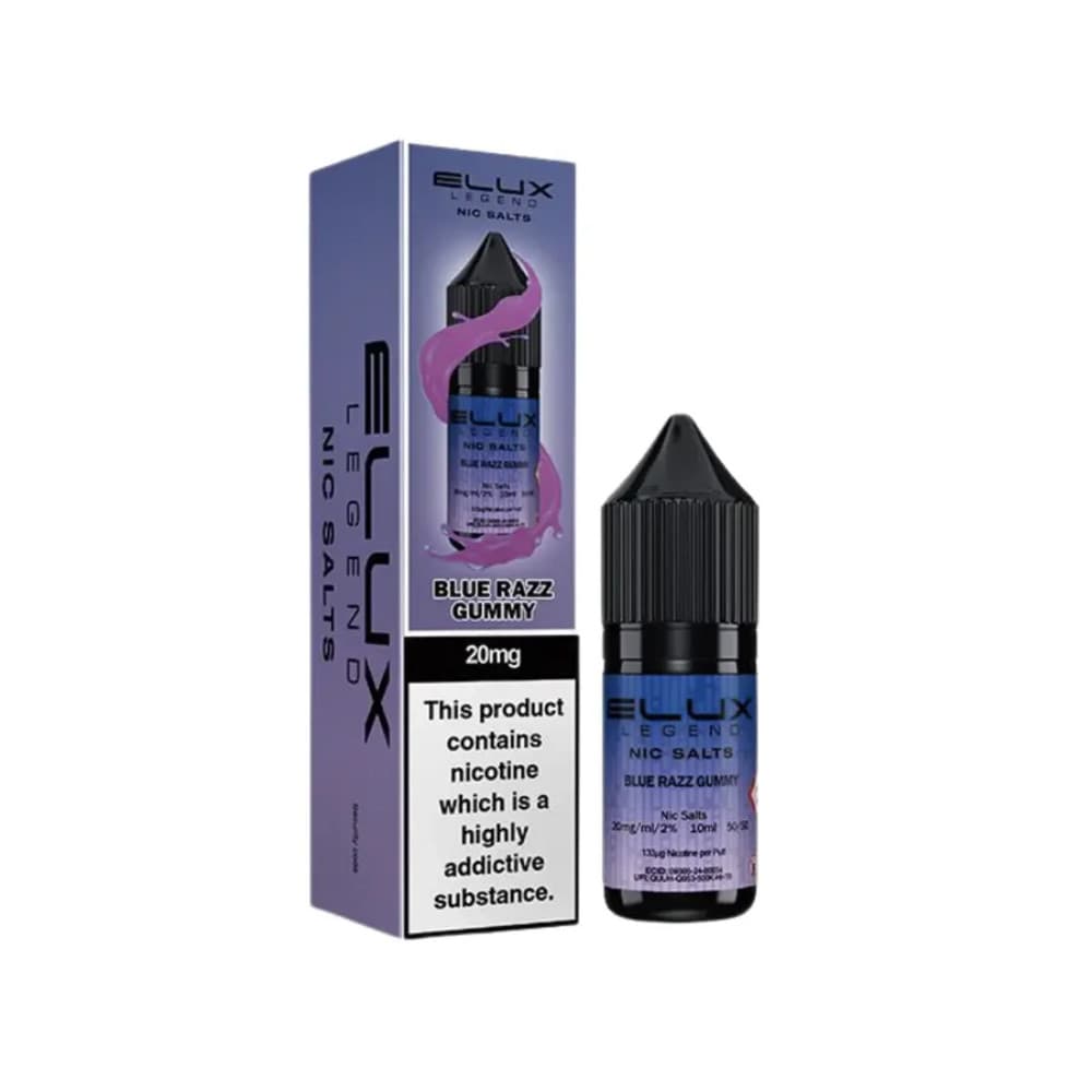 Elux Legend Nic Salts E-Liquids 10ml