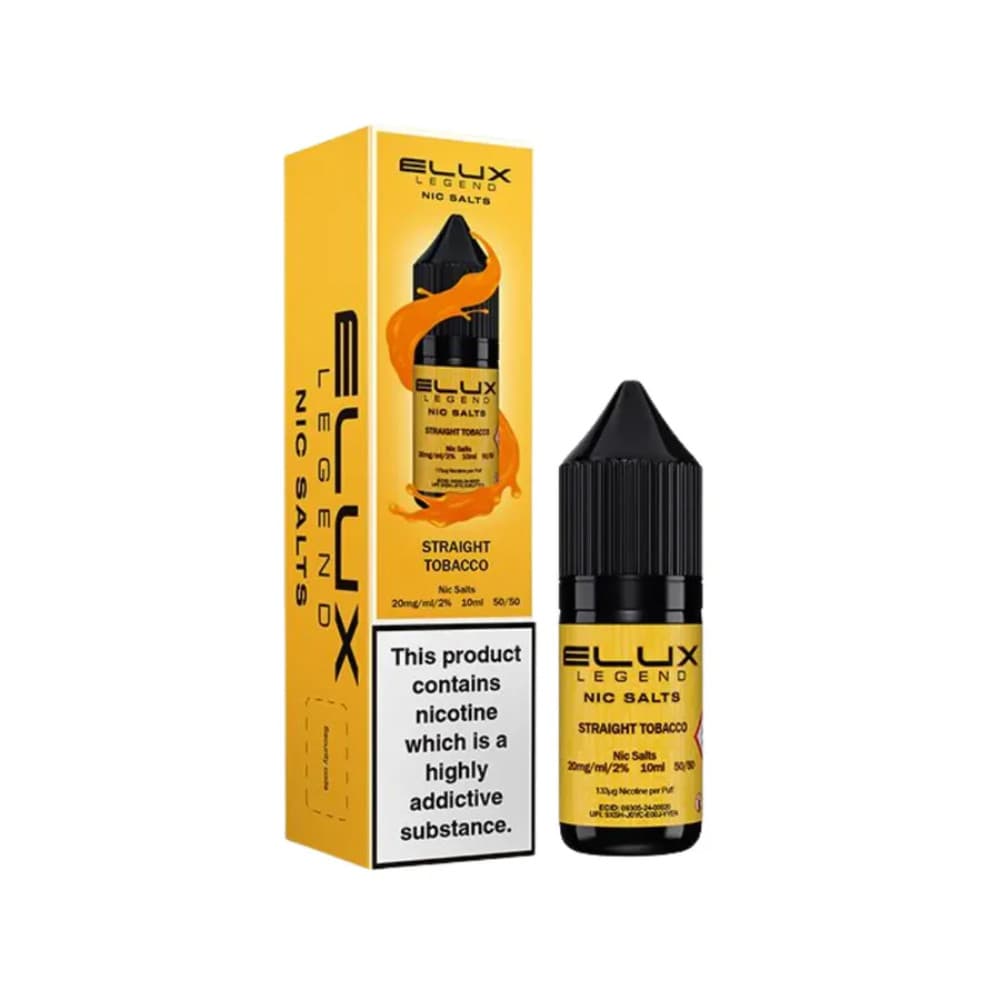 Elux Legend Nic Salts E-Liquids 10ml