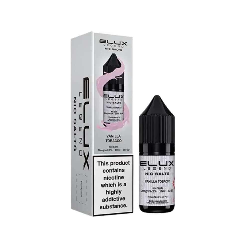 Elux Legend Nic Salts E-Liquids 10ml