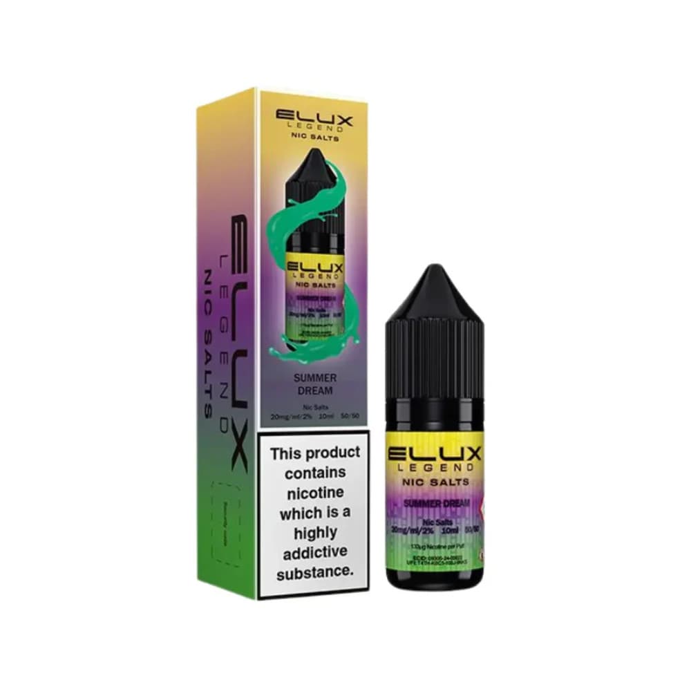 Elux Legend Nic Salts E-Liquids 10ml