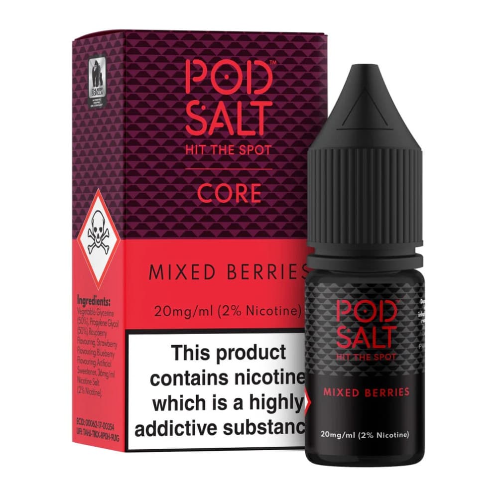 Pod Salt Core Nic Salts e liquids 10ml
