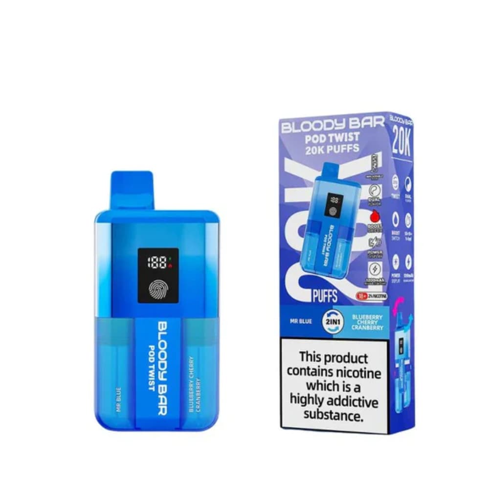 Bloody Bar Twist 20k Prefilled Pod Vape Kit
