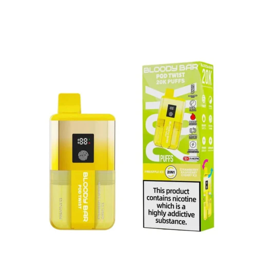 Bloody Bar Twist 20k Prefilled Pod Vape Kit