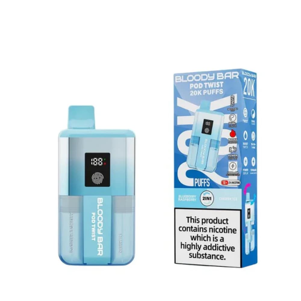 Bloody Bar Twist 20k Prefilled Pod Vape Kit