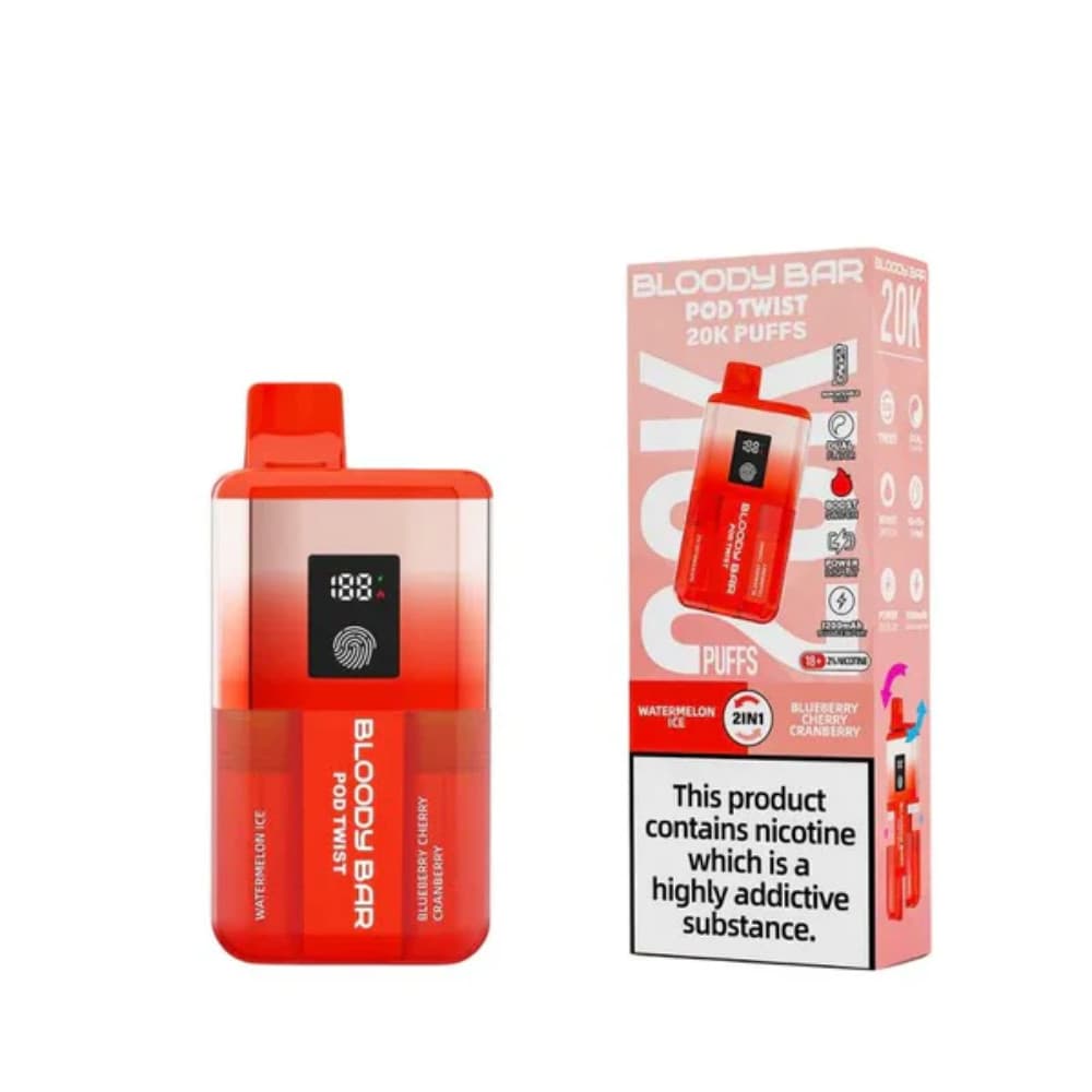 Bloody Bar Twist 20k Prefilled Pod Vape Kit
