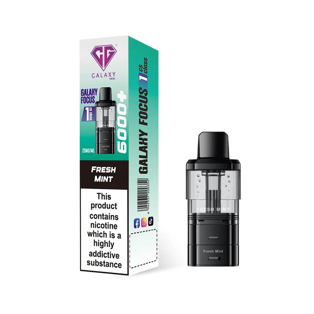Crystal Galaxy Focus 6k Refill Pods