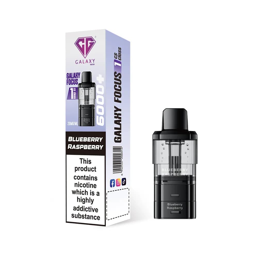 Crystal Galaxy Focus 6k Refill Pods