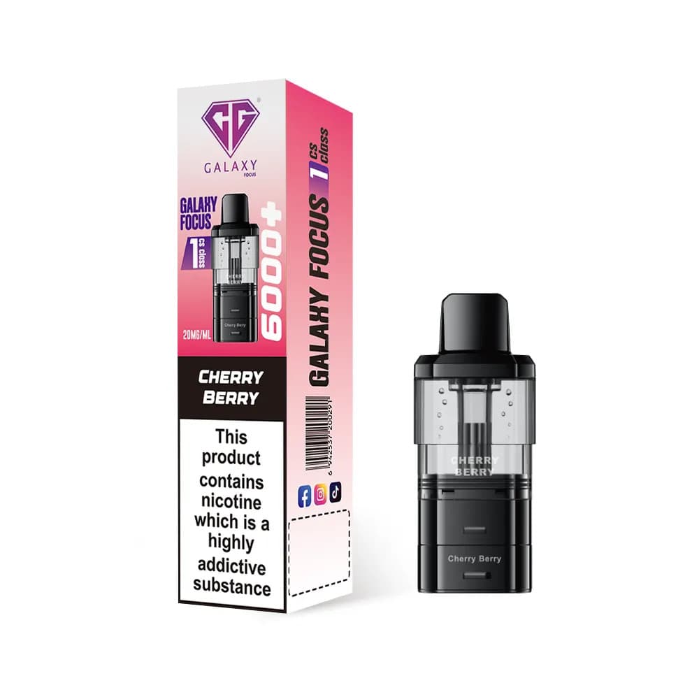 Crystal Galaxy Focus 6k Refill Pods