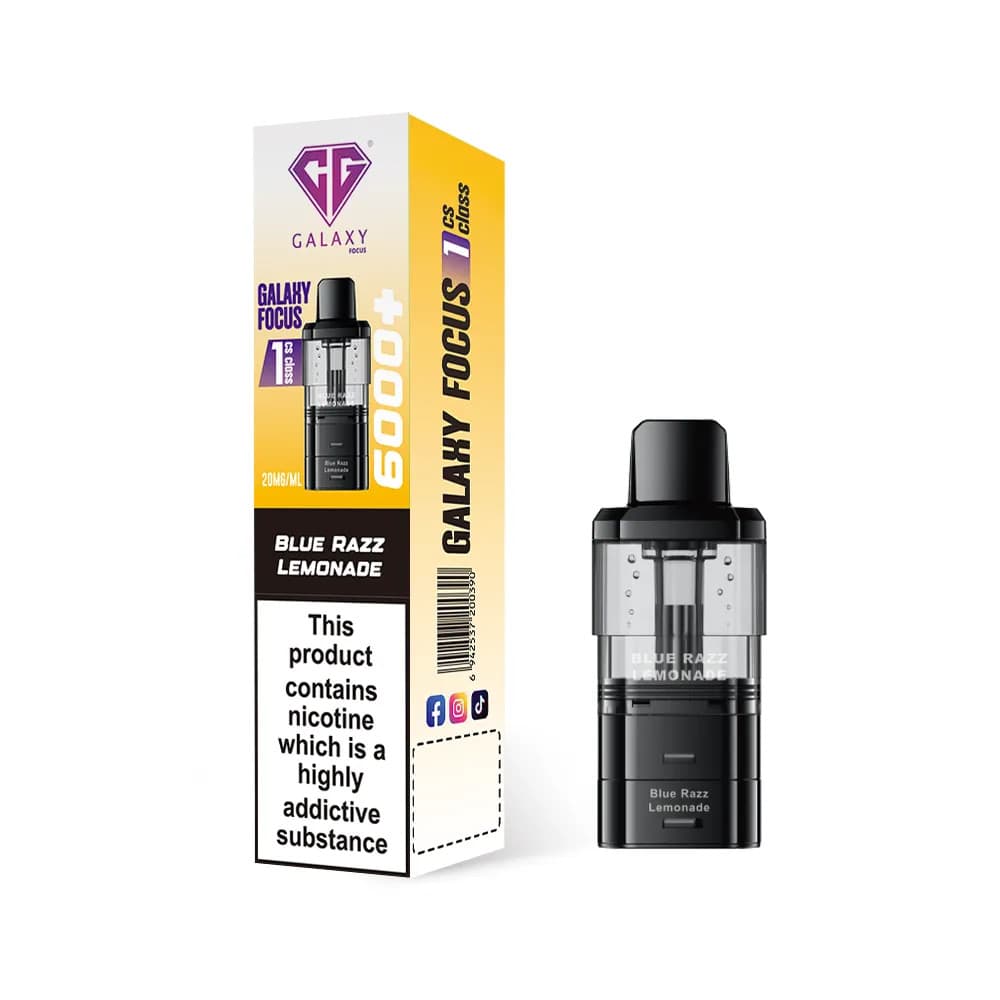 Crystal Galaxy Focus 6k Refill Pods