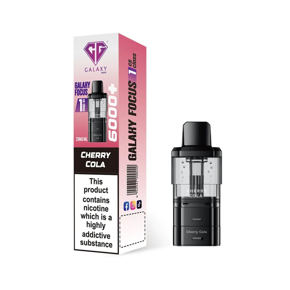 Crystal Galaxy Focus 6k Refill Pods